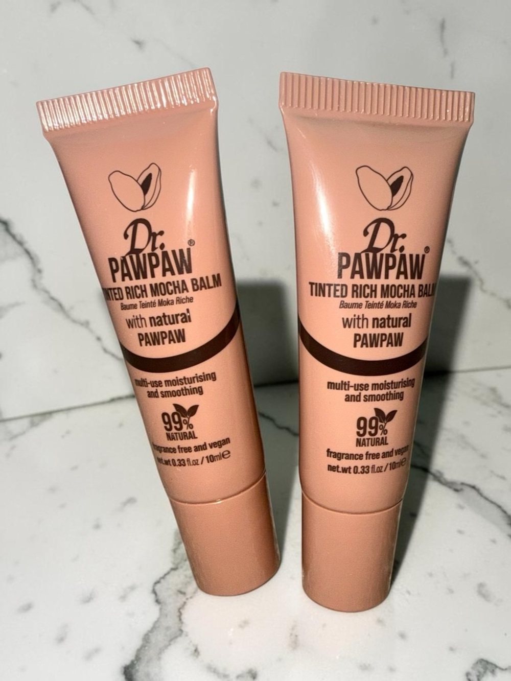 NWT- Dr. PAWPAW Rich Mocha Tinted Lip & Cheek Balm Duo – (2 x 10mL)